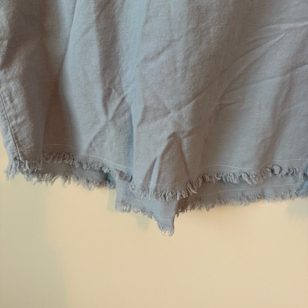 Umgee | Lightweight Chambray Flutter Sleeve Dress - image 3